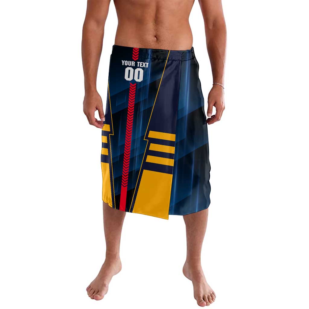 Personalized Adelaide Crows Lavalava Modern Geometric Sports Graphic Style
