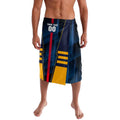 Personalized Adelaide Crows Lavalava Modern Geometric Sports Graphic Style