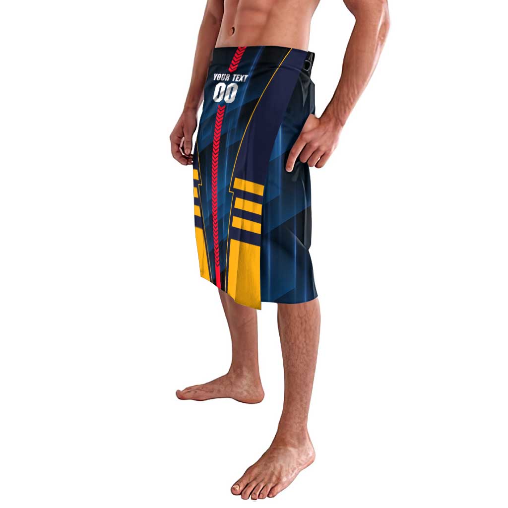 Personalized Adelaide Crows Lavalava Modern Geometric Sports Graphic Style