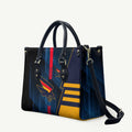 Adelaide Crows Leather Bag Modern Geometric Sports Graphic Style