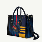 Adelaide Crows Leather Bag Modern Geometric Sports Graphic Style