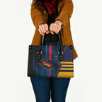 Adelaide Crows Leather Bag Modern Geometric Sports Graphic Style