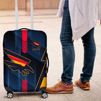 Adelaide Crows Luggage Cover Modern Geometric Sports Graphic Style