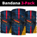 Adelaide Crows Neck Gaiter Modern Geometric Sports Graphic Style