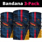Adelaide Crows Neck Gaiter Modern Geometric Sports Graphic Style