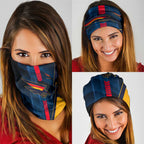 Adelaide Crows Neck Gaiter Modern Geometric Sports Graphic Style