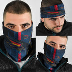 Adelaide Crows Neck Gaiter Modern Geometric Sports Graphic Style