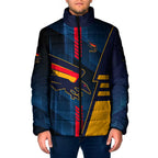 Personalized Adelaide Crows Padded Jacket Modern Geometric Sports Graphic Style