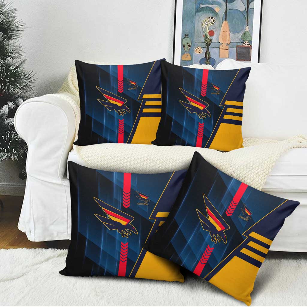 Adelaide Crows Pillow Cover Modern Geometric Sports Graphic Style