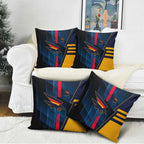 Adelaide Crows Pillow Cover Modern Geometric Sports Graphic Style