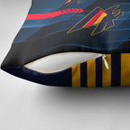 Adelaide Crows Pillow Cover Modern Geometric Sports Graphic Style