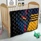Adelaide Crows Quilt Modern Geometric Sports Graphic Style