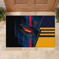 Adelaide Crows Rubber Doormat Modern Geometric Sports Graphic Style
