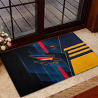 Adelaide Crows Rubber Doormat Modern Geometric Sports Graphic Style