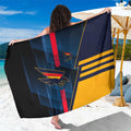 Adelaide Crows Sarong Modern Geometric Sports Graphic Style