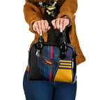 Adelaide Crows Shoulder Handbag Modern Geometric Sports Graphic Style