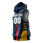 Personalized Adelaide Crows Sleeveless Hoodie Modern Geometric Sports Graphic Style