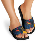 Adelaide Crows Slide Sandals Modern Geometric Sports Graphic Style