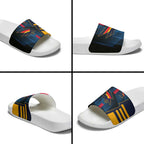 Adelaide Crows Slide Sandals Modern Geometric Sports Graphic Style