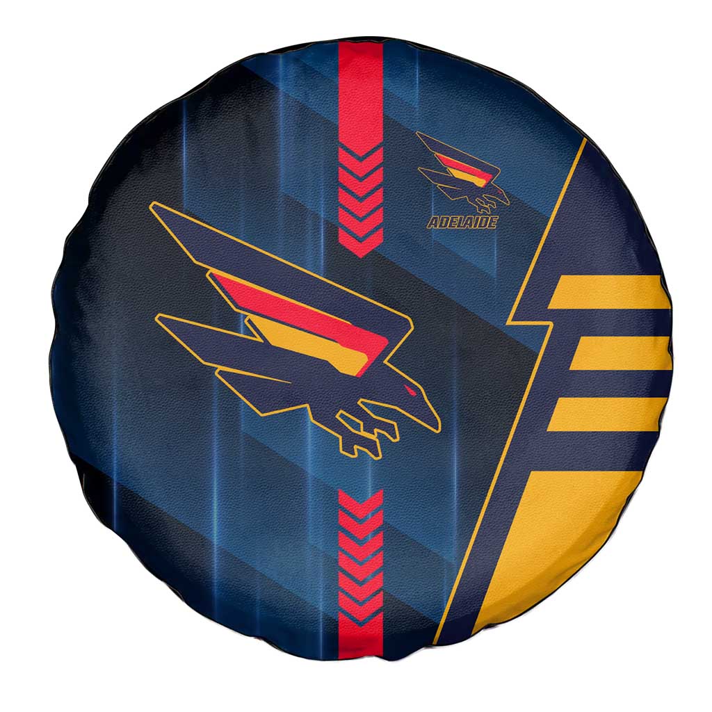 Adelaide Crows Spare Tire Cover Modern Geometric Sports Graphic Style