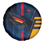 Adelaide Crows Spare Tire Cover Modern Geometric Sports Graphic Style