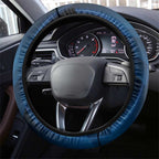 Adelaide Crows Steering Wheel Cover Modern Geometric Sports Graphic Style