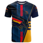 Personalized Adelaide Crows T Shirt Modern Geometric Sports Graphic Style