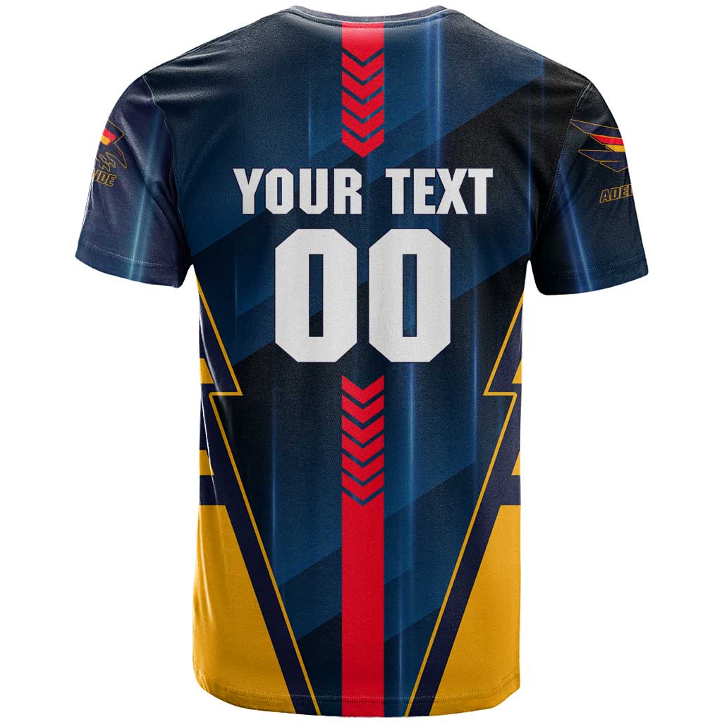 Personalized Adelaide Crows T Shirt Modern Geometric Sports Graphic Style