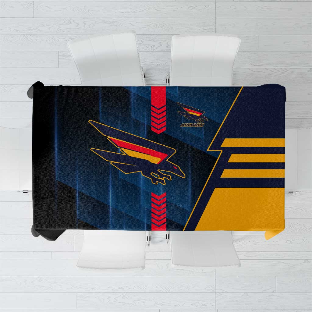 Adelaide Crows Tablecloth Modern Geometric Sports Graphic Style