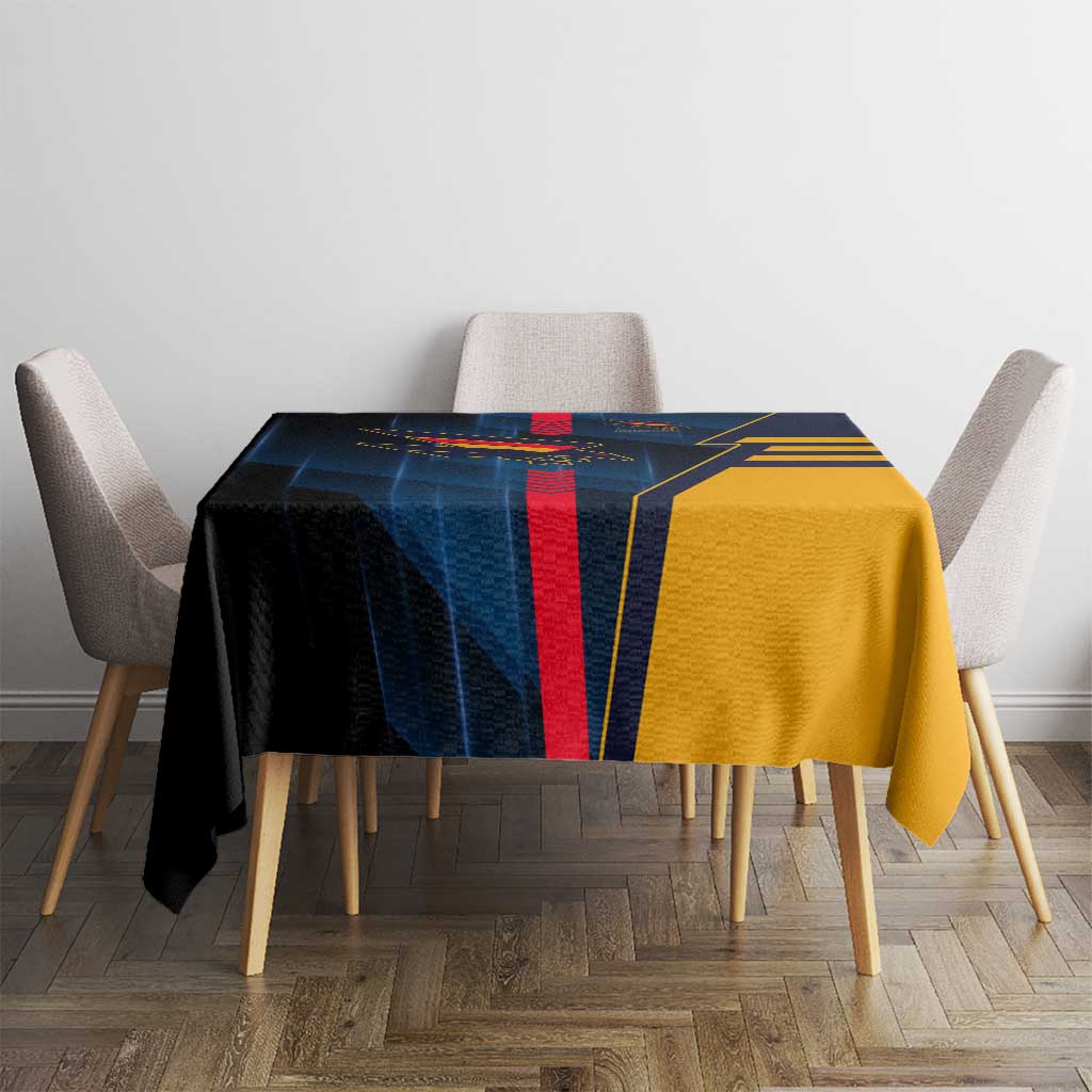 Adelaide Crows Tablecloth Modern Geometric Sports Graphic Style