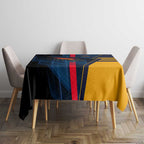 Adelaide Crows Tablecloth Modern Geometric Sports Graphic Style