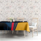 Adelaide Crows Tablecloth Modern Geometric Sports Graphic Style