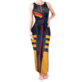 Personalized Adelaide Crows Tank Maxi Dress Modern Geometric Sports Graphic Style