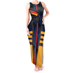 Personalized Adelaide Crows Tank Maxi Dress Modern Geometric Sports Graphic Style