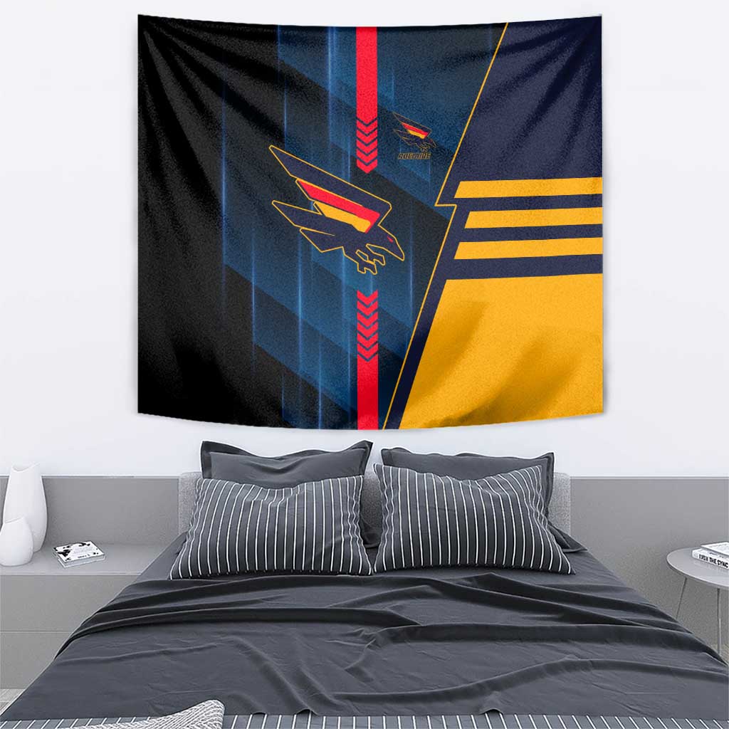 Adelaide Crows Tapestry Modern Geometric Sports Graphic Style