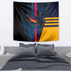 Adelaide Crows Tapestry Modern Geometric Sports Graphic Style