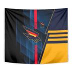 Adelaide Crows Tapestry Modern Geometric Sports Graphic Style