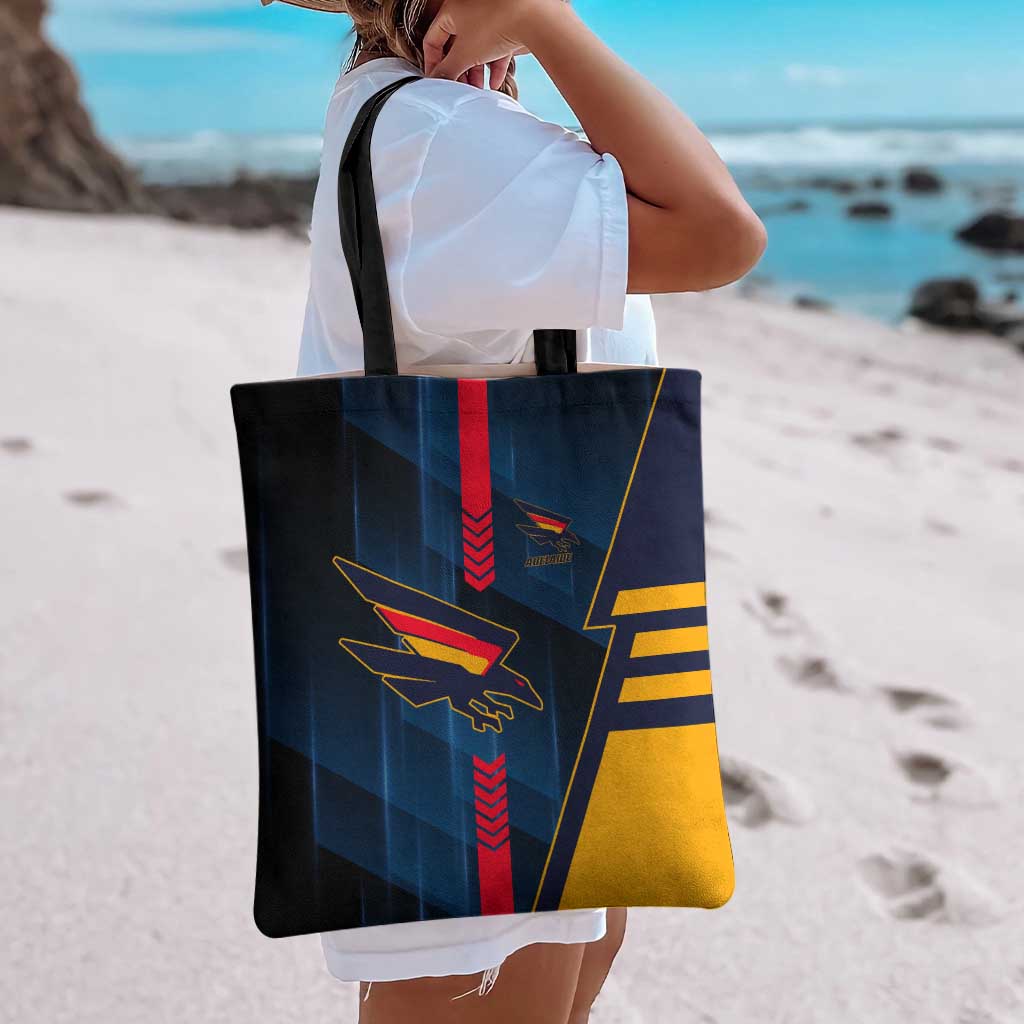 Adelaide Crows Tote Bag Modern Geometric Sports Graphic Style