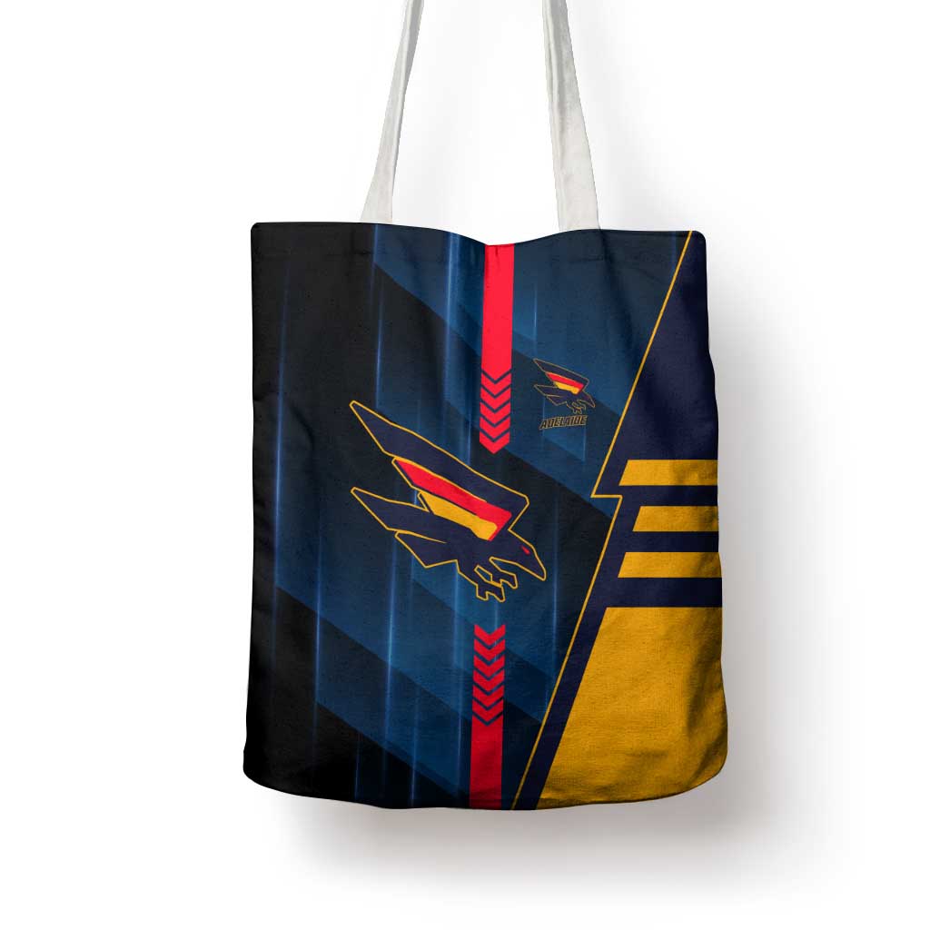 Adelaide Crows Tote Bag Modern Geometric Sports Graphic Style