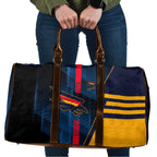 Adelaide Crows Travel Bag Modern Geometric Sports Graphic Style