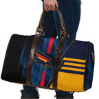 Adelaide Crows Travel Bag Modern Geometric Sports Graphic Style