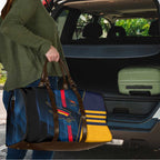 Adelaide Crows Travel Bag Modern Geometric Sports Graphic Style