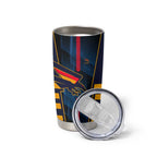 Personalized Adelaide Crows Tumbler Cup Modern Geometric Sports Graphic Style