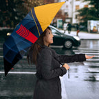 Adelaide Crows Umbrella Modern Geometric Sports Graphic Style