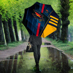 Adelaide Crows Umbrella Modern Geometric Sports Graphic Style