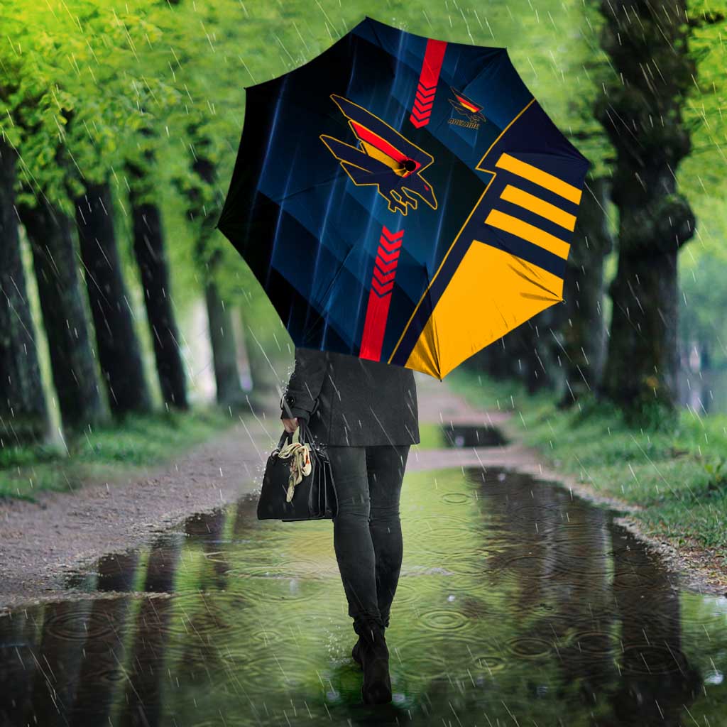 Adelaide Crows Umbrella Modern Geometric Sports Graphic Style