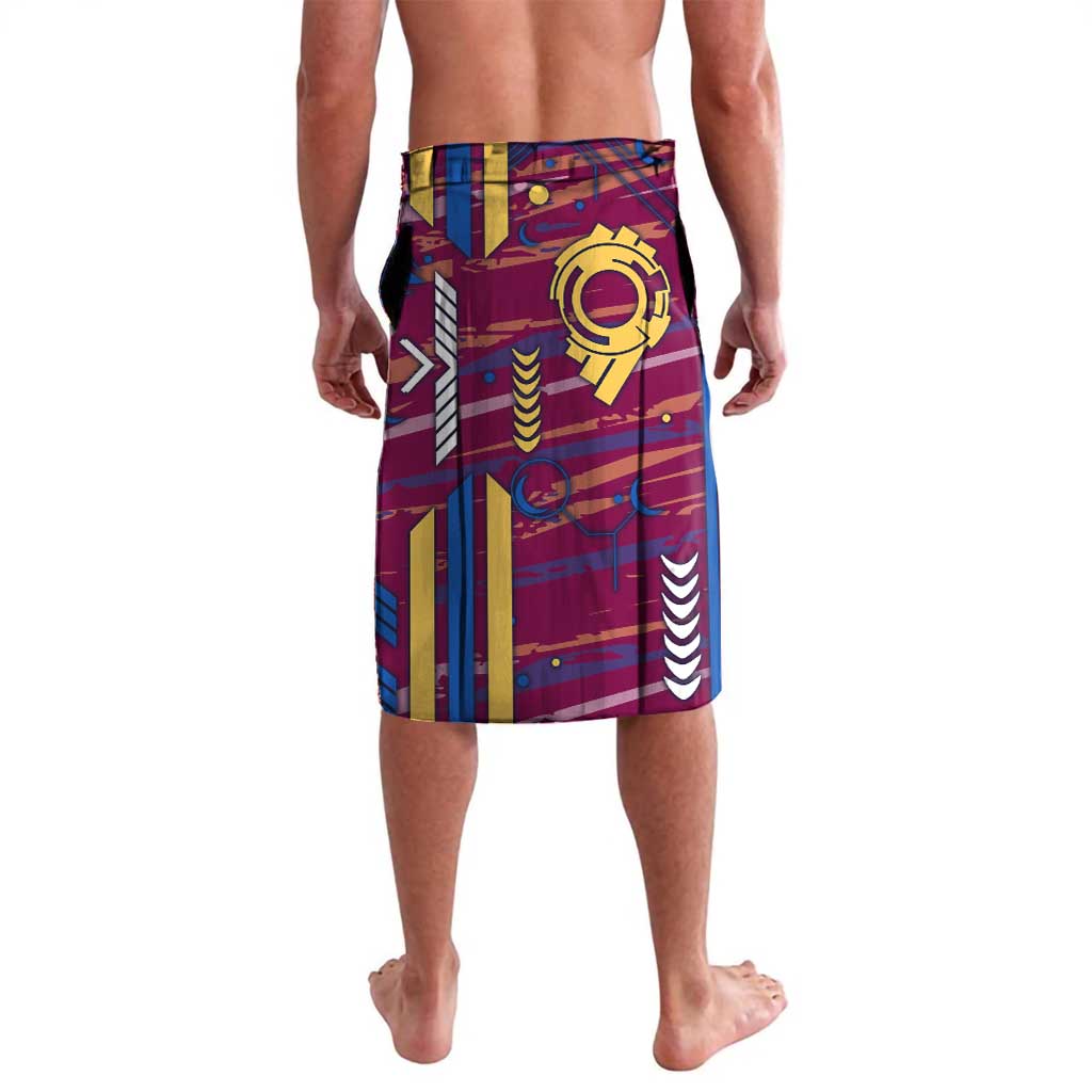 Brisbane Lions Lavalava Mascot Cartoon Football Illustration Style