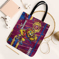 Brisbane Lions Tote Bag Mascot Cartoon Football Illustration Style