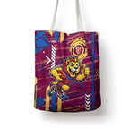 Brisbane Lions Tote Bag Mascot Cartoon Football Illustration Style