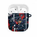 Carlton Football Club AirPods Case Mascot Cartoon Football Illustration Style